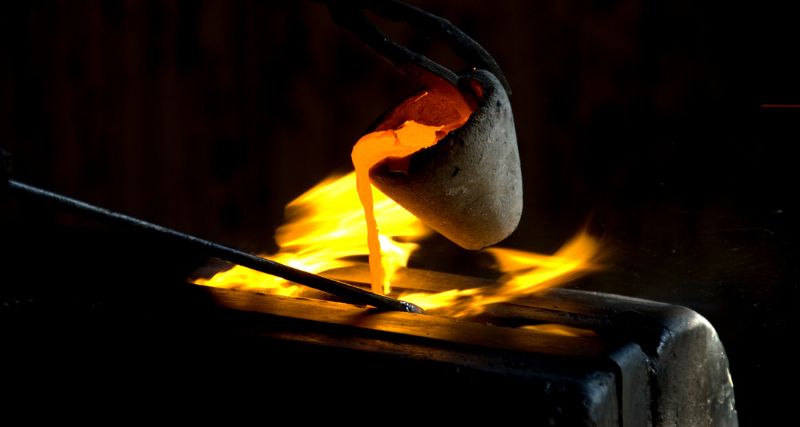 El proceso industrial de fabricación del bronce