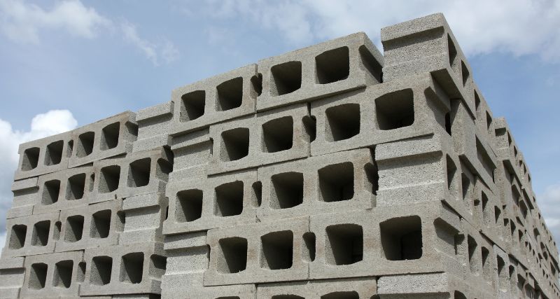 Cómo se fabrican los bloques de cemento a nivel industrial
