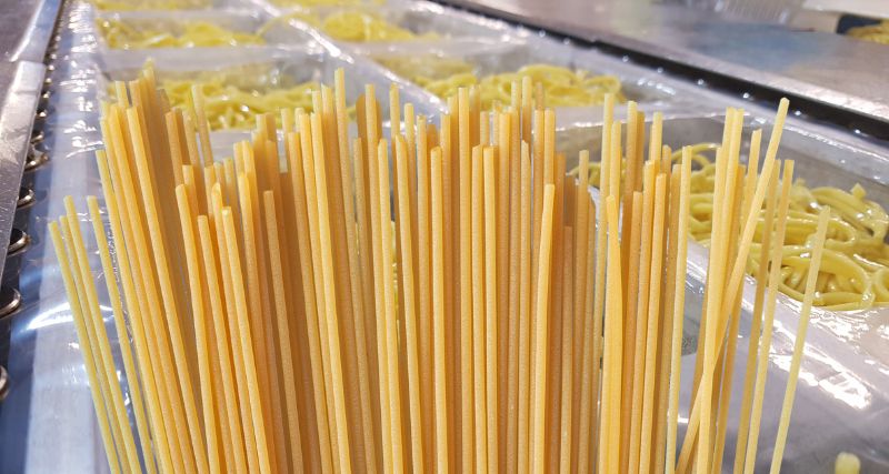 Cómo se fabrican los espaguetis a nivel industrial