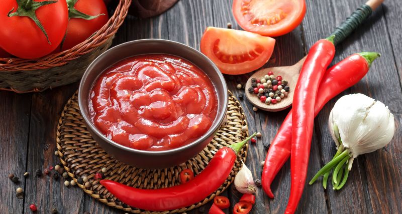 Cómo se fabrica la salsa de tomate a nivel industrial