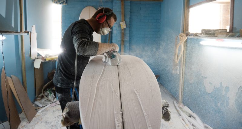 Así se fabrican las tablas de surf perfectas